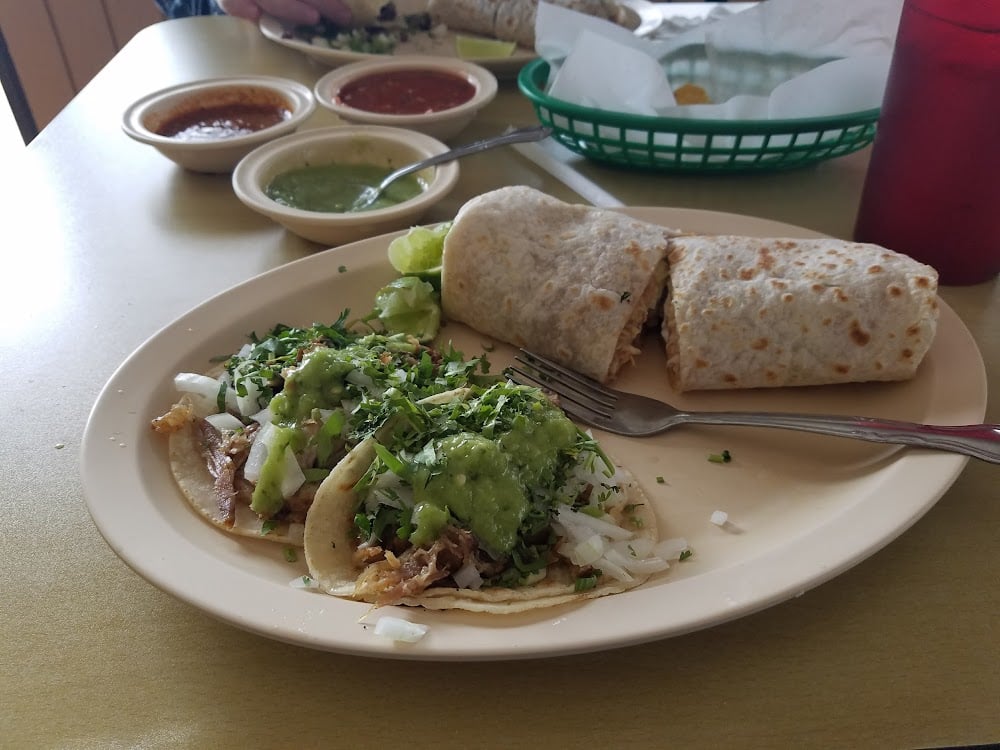 Taqueria Guadalupana signature dishes Burrito DinnerTorta-Mexican SandwichSuper Nachos